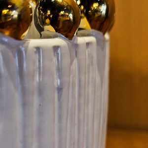 S/3 7/8/10" TAMASI GOLD DOT  BOWLS