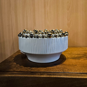 S/3 7/8/10" TAMASI GOLD DOT  BOWLS