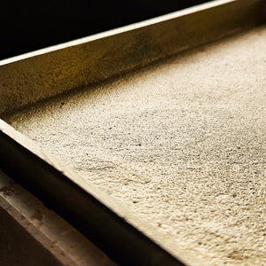 S/2 8/10" COLLASSA TRAVERTINE AND METAL BOXES, GOL