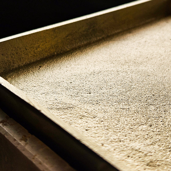 S/2 8/10" COLLASSA TRAVERTINE AND METAL BOXES, GOL
