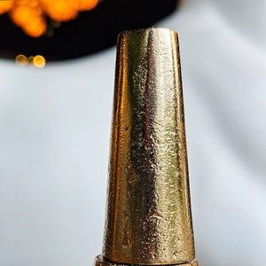S/3 10/13/17" TALIS GOLD GLASS BOTTLES
