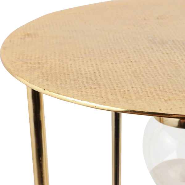 CHENA GOLD HOURGLASS TABLE