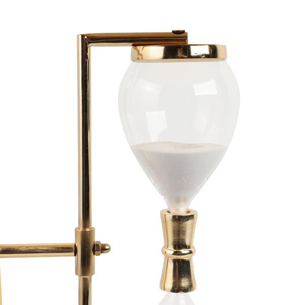 CHENA GOLD HOURGLASS TABLE