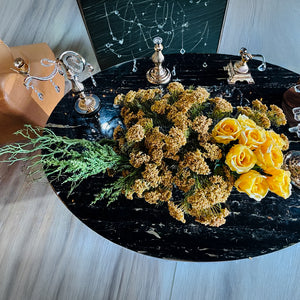 ARREGLO CALIDO DE FLORES AMARILLAS