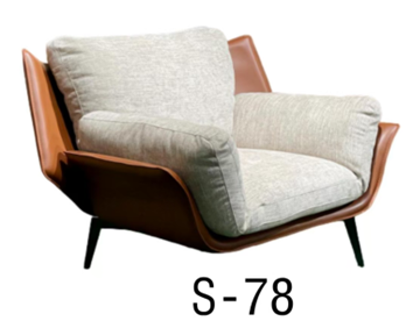 Silla reclinable D89*W106*H45 BLANCA
